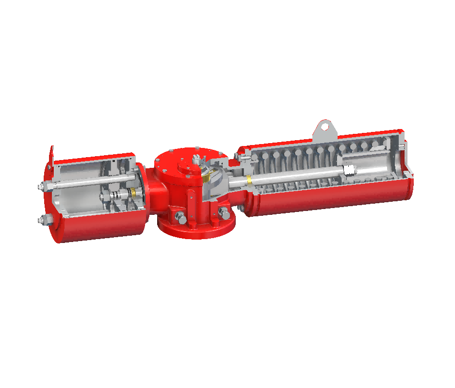 Chemical Process Pneumatic Actuator by STARD GEARS for Valve Control in Chemical Service