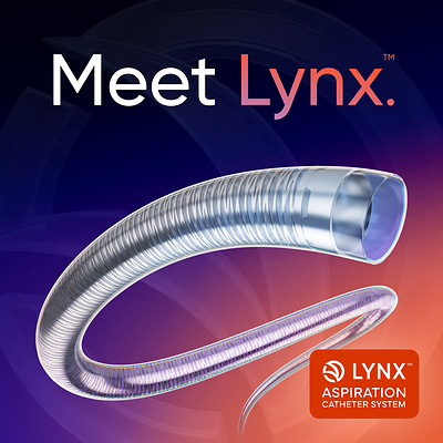 Q’Apel Medical Announces U.S. Launch of the Lynx™ Aspiration Catheter System